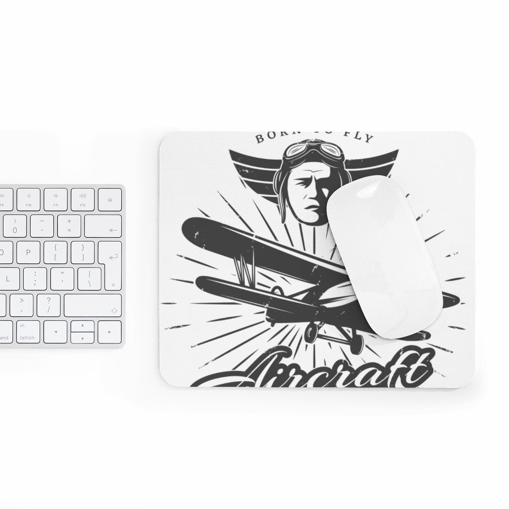 AIRCRAFT BORN TO FLY   -  MOUSE PAD Printify