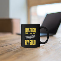 Thumbnail for I RATHER FLY SOLO DESIGNED - MUG Printify