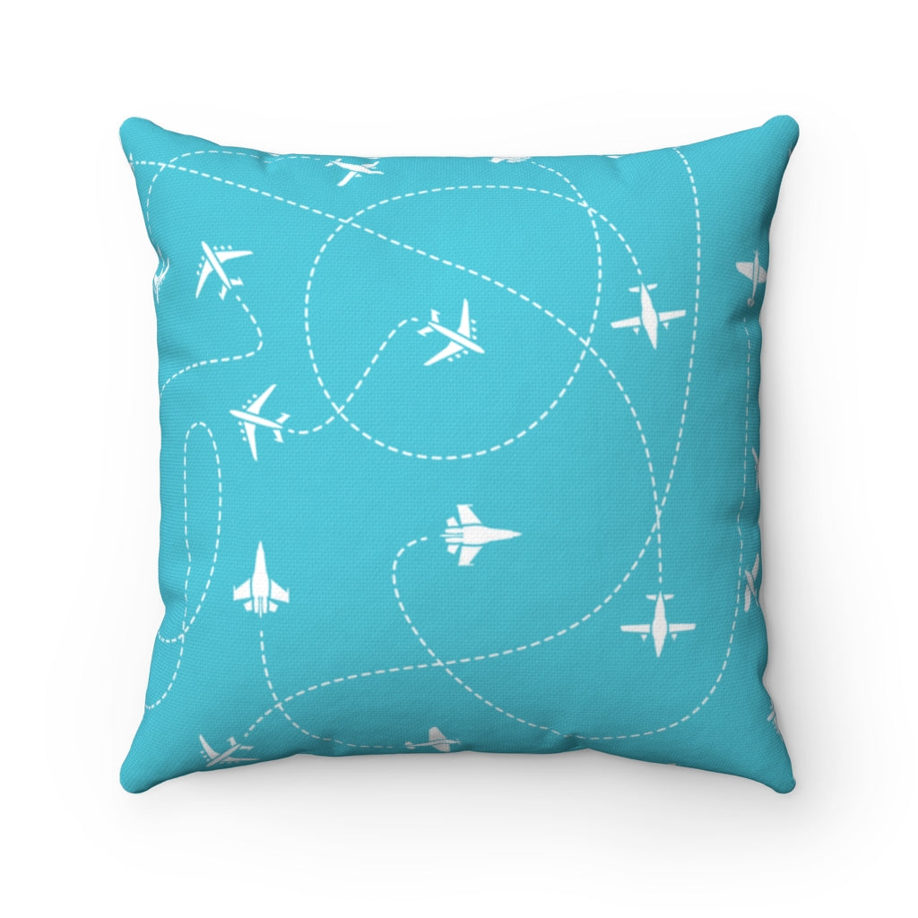 TRAVEL AROUND  PILLOW Printify