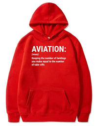 Thumbnail for FUNNY AVIATION DEFINITION PILOT GIFT PULLOVER THE AV8R