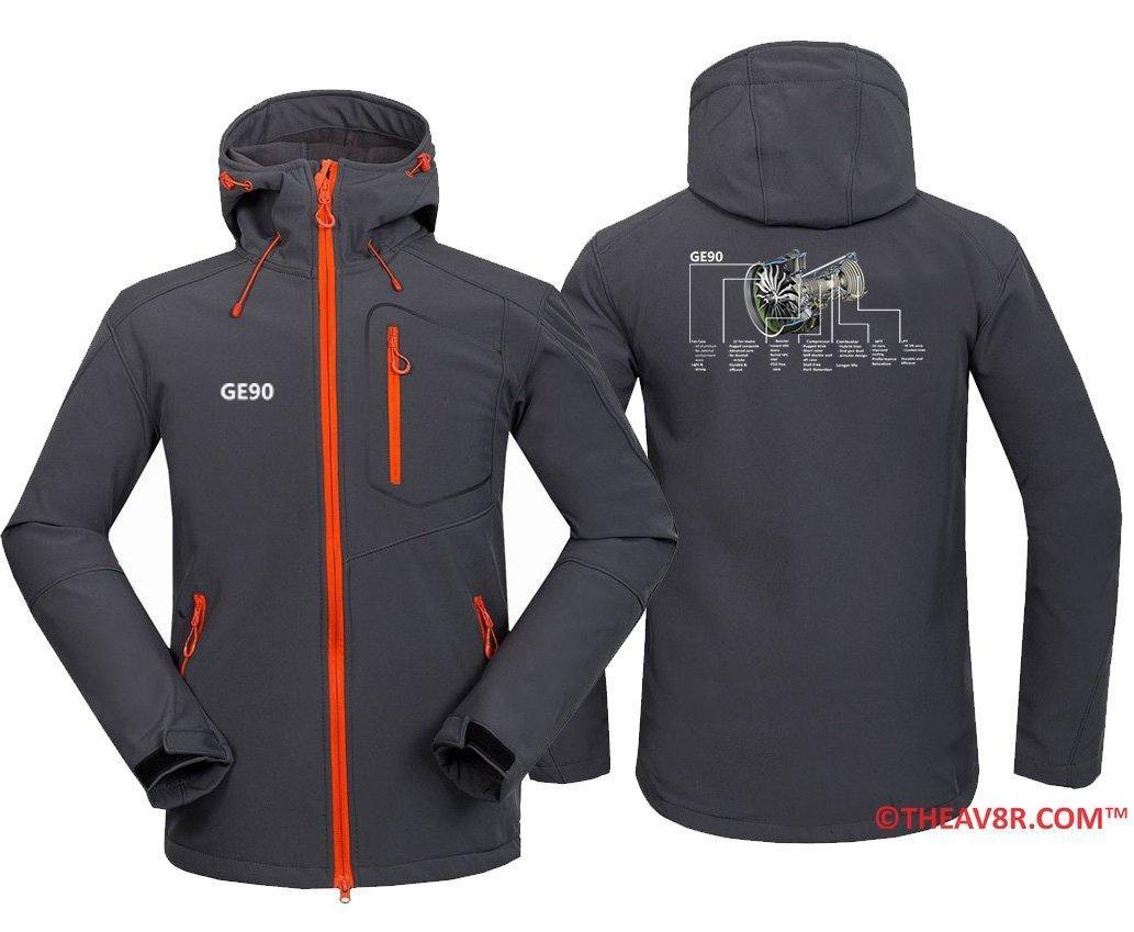 GE90 DESIGNED HOODIE THE AV8R