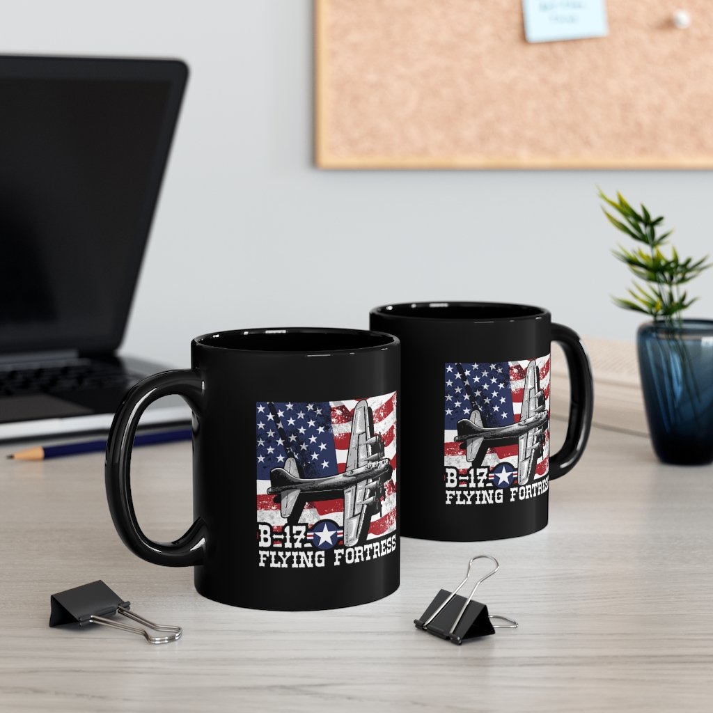 B-17 FLYING FORTRESS DESIGNED - MUG Printify