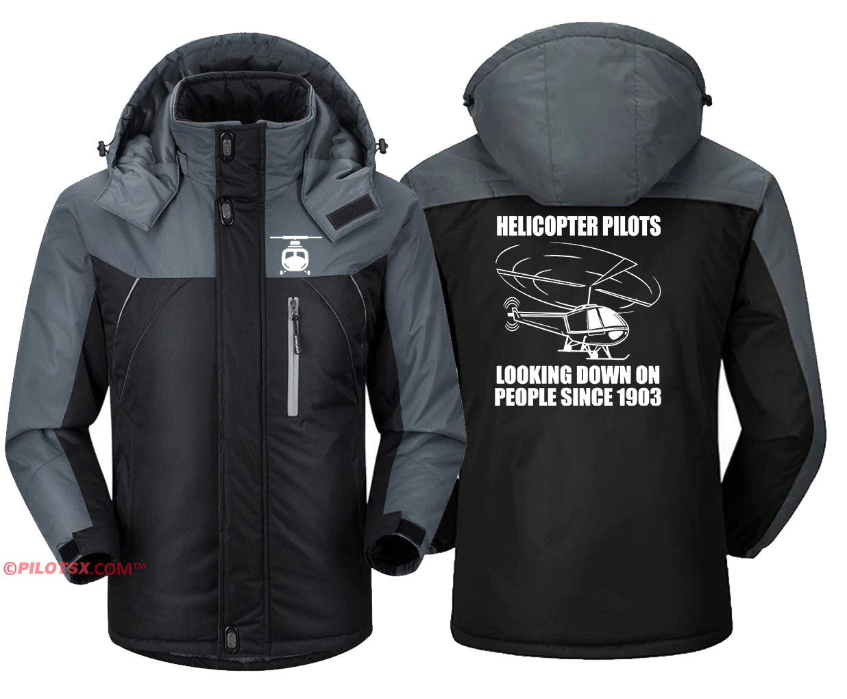 HELICOPTER PILOT WINDBREAKER JACKET THE AV8R