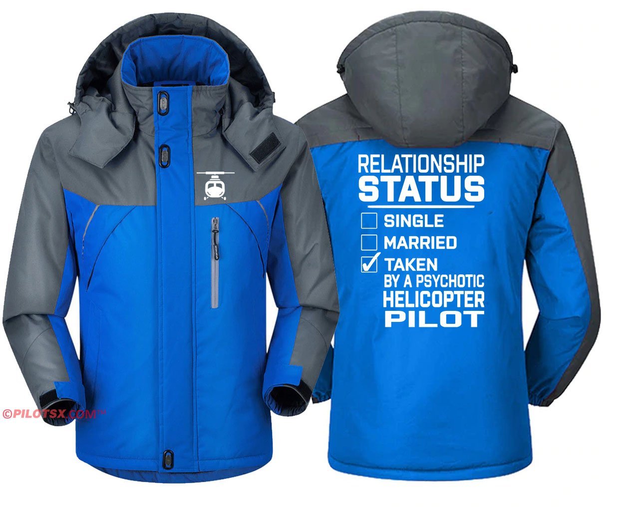 HELICOPTER PILOT WINDBREAKER JACKET THE AV8R