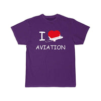 Thumbnail for I LOVE AVIATION DESIGNED T SHIRT THE AV8R