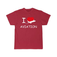 Thumbnail for I LOVE AVIATION DESIGNED T SHIRT THE AV8R