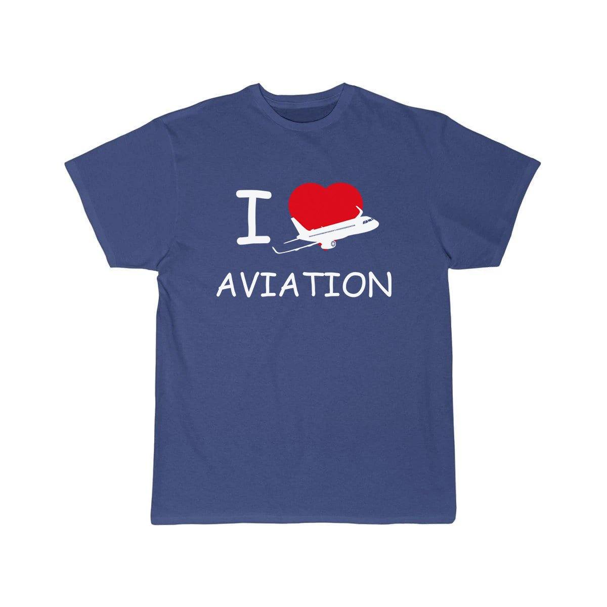 I LOVE AVIATION DESIGNED T SHIRT THE AV8R