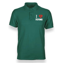 Thumbnail for I LOVE FLYING POLO SHIRT THE AV8R