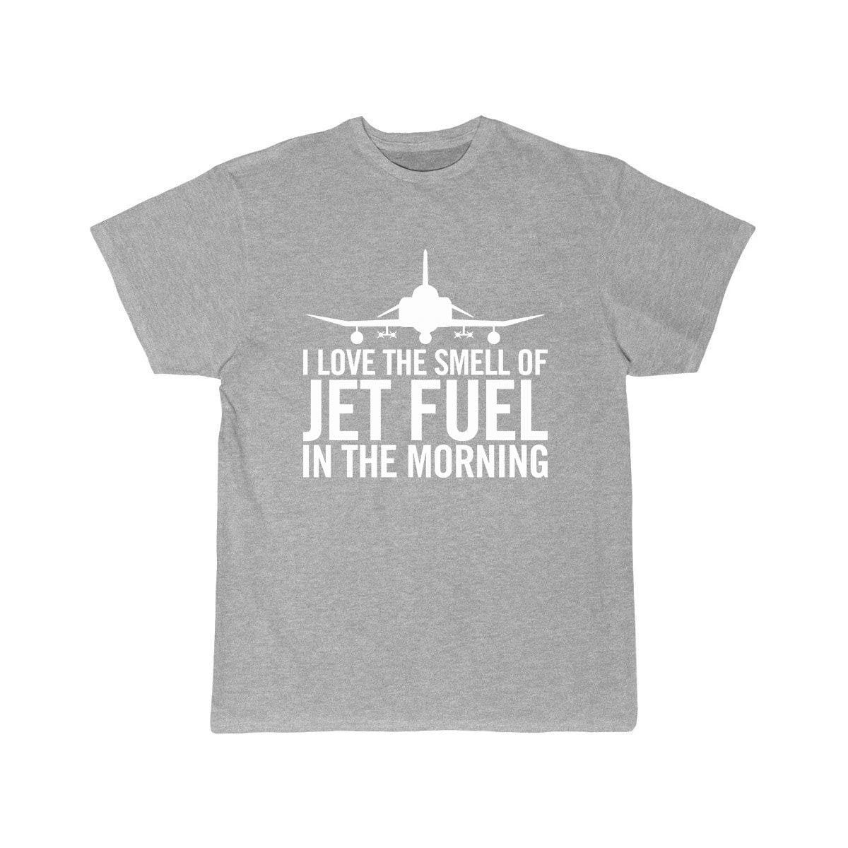 I LOVE THE SMELL OF JET FUEL IN THE MORNING F-4 PHANTOM II CLASSIC T-SHIRT THE AV8R