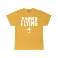 Thumbnail for I'D RATHER BE FLYING ESSENTIAL T-SHIRT THE AV8R