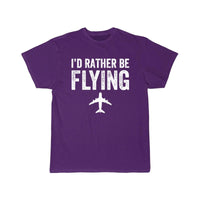 Thumbnail for I'D RATHER BE FLYING ESSENTIAL T-SHIRT THE AV8R