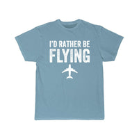 Thumbnail for I'D RATHER BE FLYING ESSENTIAL T-SHIRT THE AV8R