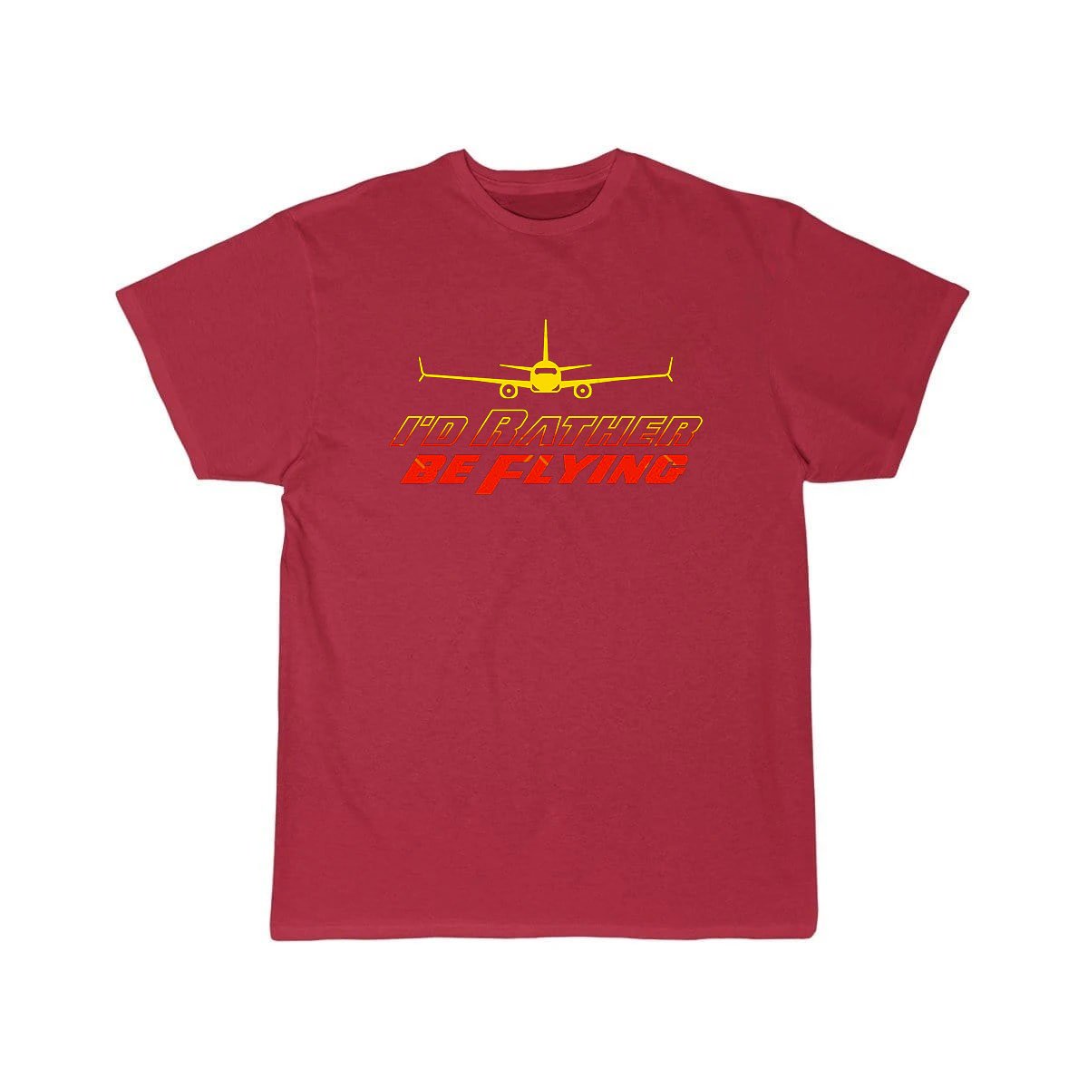 I'D RATHER BE FLYING ESSENTIAL T-SHIRT THE AV8R