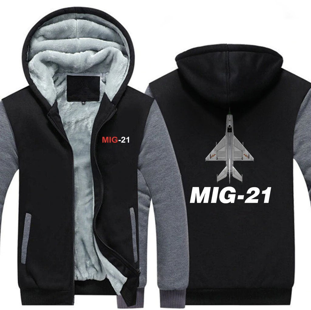 M I G  2 1  DESIGNED ZIPPER SWEATER THE AV8R