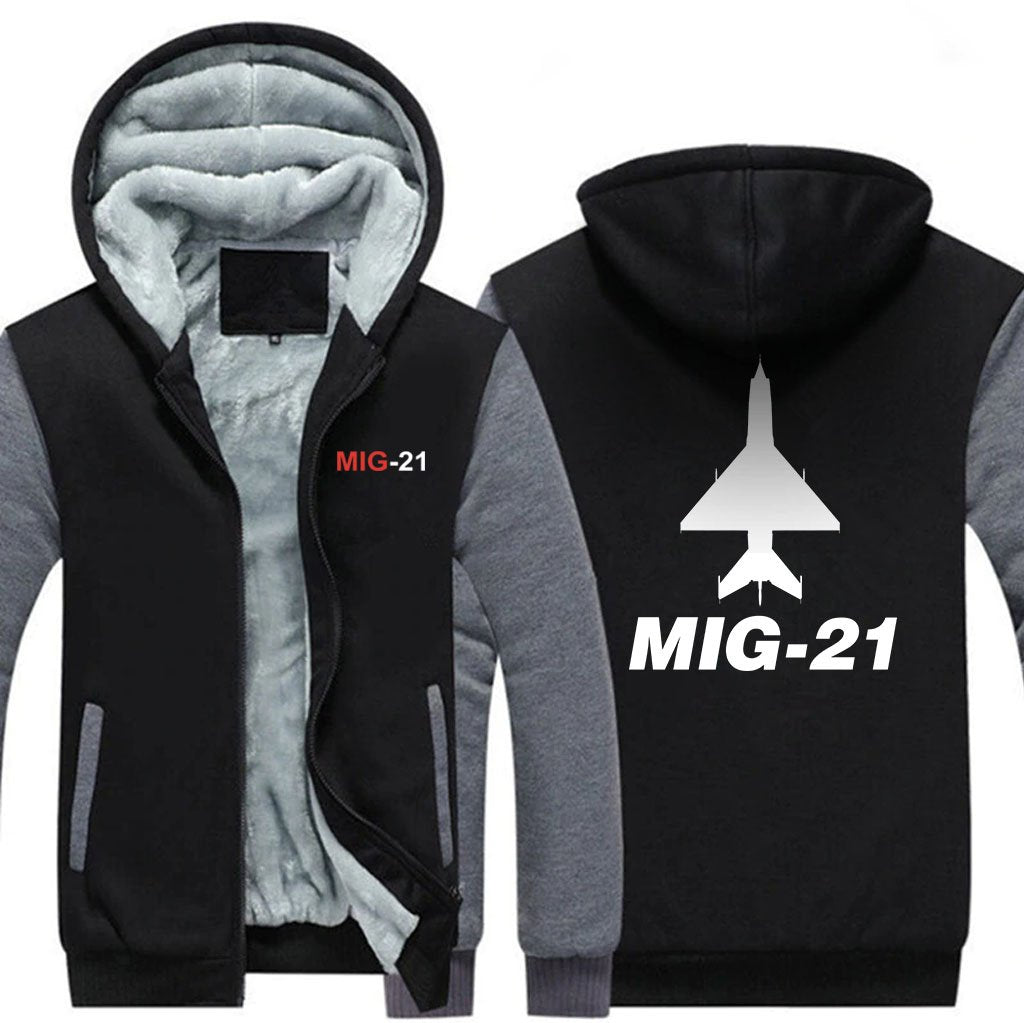 M I G  2 1  DESIGNED ZIPPER SWEATER THE AV8R