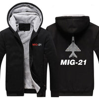 Thumbnail for M I G  2 1  DESIGNED ZIPPER SWEATER THE AV8R