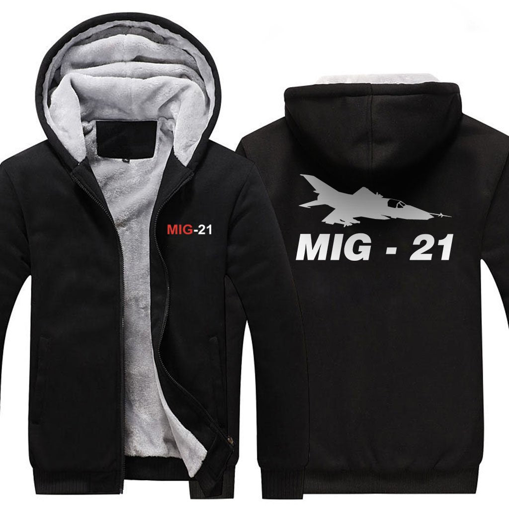 M I G  2 1  DESIGNED ZIPPER SWEATER THE AV8R