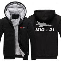 Thumbnail for M I G  2 1  DESIGNED ZIPPER SWEATER THE AV8R