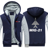 Thumbnail for M I G  2 1  DESIGNED ZIPPER SWEATER THE AV8R