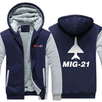 Thumbnail for M I G  2 1  DESIGNED ZIPPER SWEATER THE AV8R