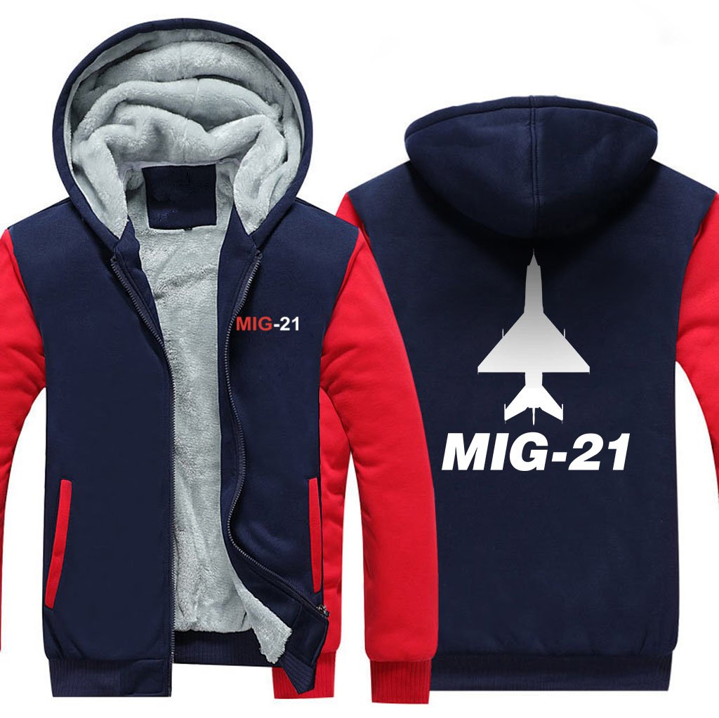 M I G  2 1  DESIGNED ZIPPER SWEATER THE AV8R