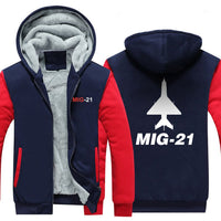 Thumbnail for M I G  2 1  DESIGNED ZIPPER SWEATER THE AV8R