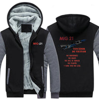 Thumbnail for M I G  21  DESIGNED ZIPPER SWEATER THE AV8R