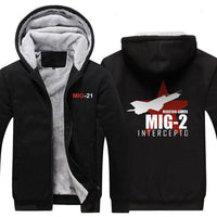 Thumbnail for M I G  21  DESIGNED ZIPPER SWEATER THE AV8R