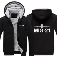 Thumbnail for M I G  21  DESIGNED ZIPPER SWEATER THE AV8R