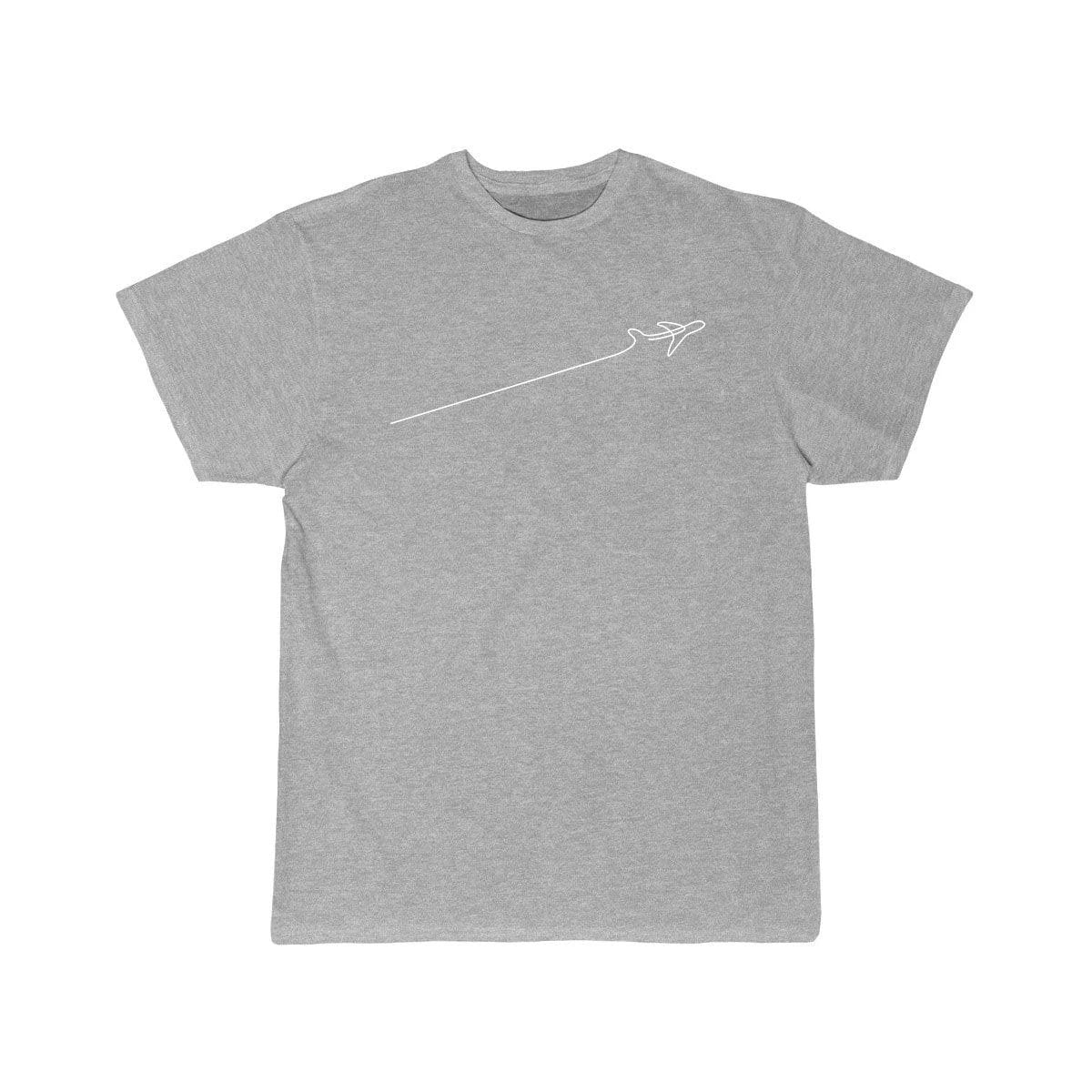 MINIMALIST LINE WITH AIRPLANE DESIGN CLASSIC T-SHIRT THE AV8R