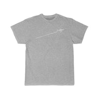 Thumbnail for MINIMALIST LINE WITH AIRPLANE DESIGN CLASSIC T-SHIRT THE AV8R