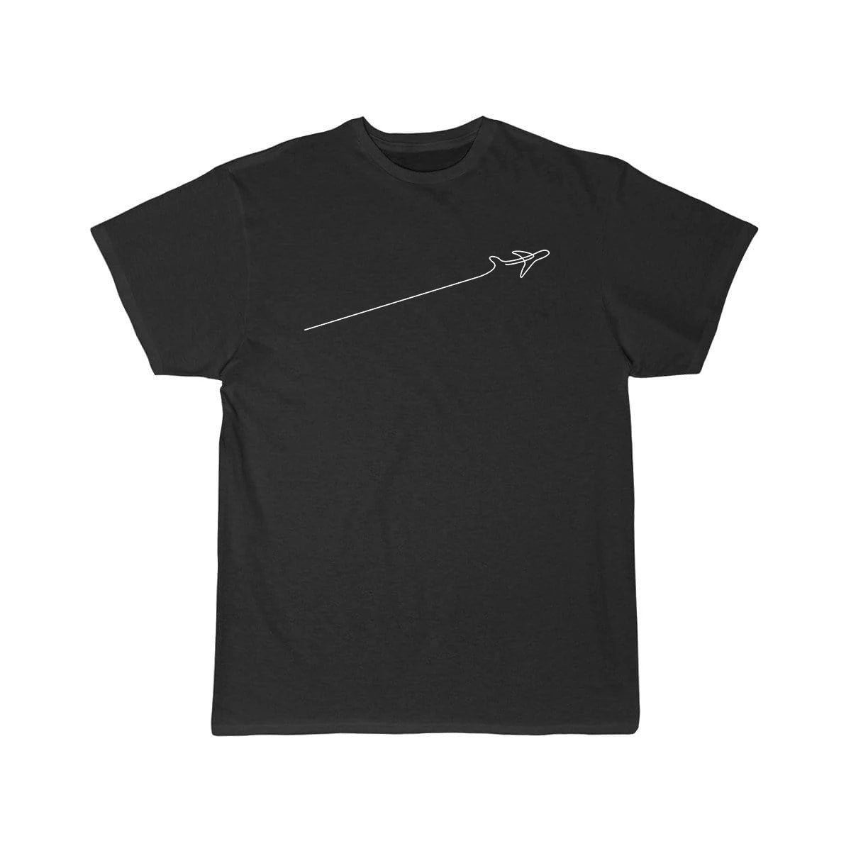 MINIMALIST LINE WITH AIRPLANE DESIGN CLASSIC T-SHIRT THE AV8R