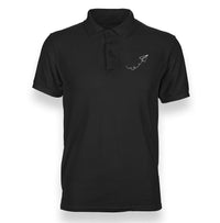 Thumbnail for PAPER PLANE FLYING POLO SHIRT THE AV8R