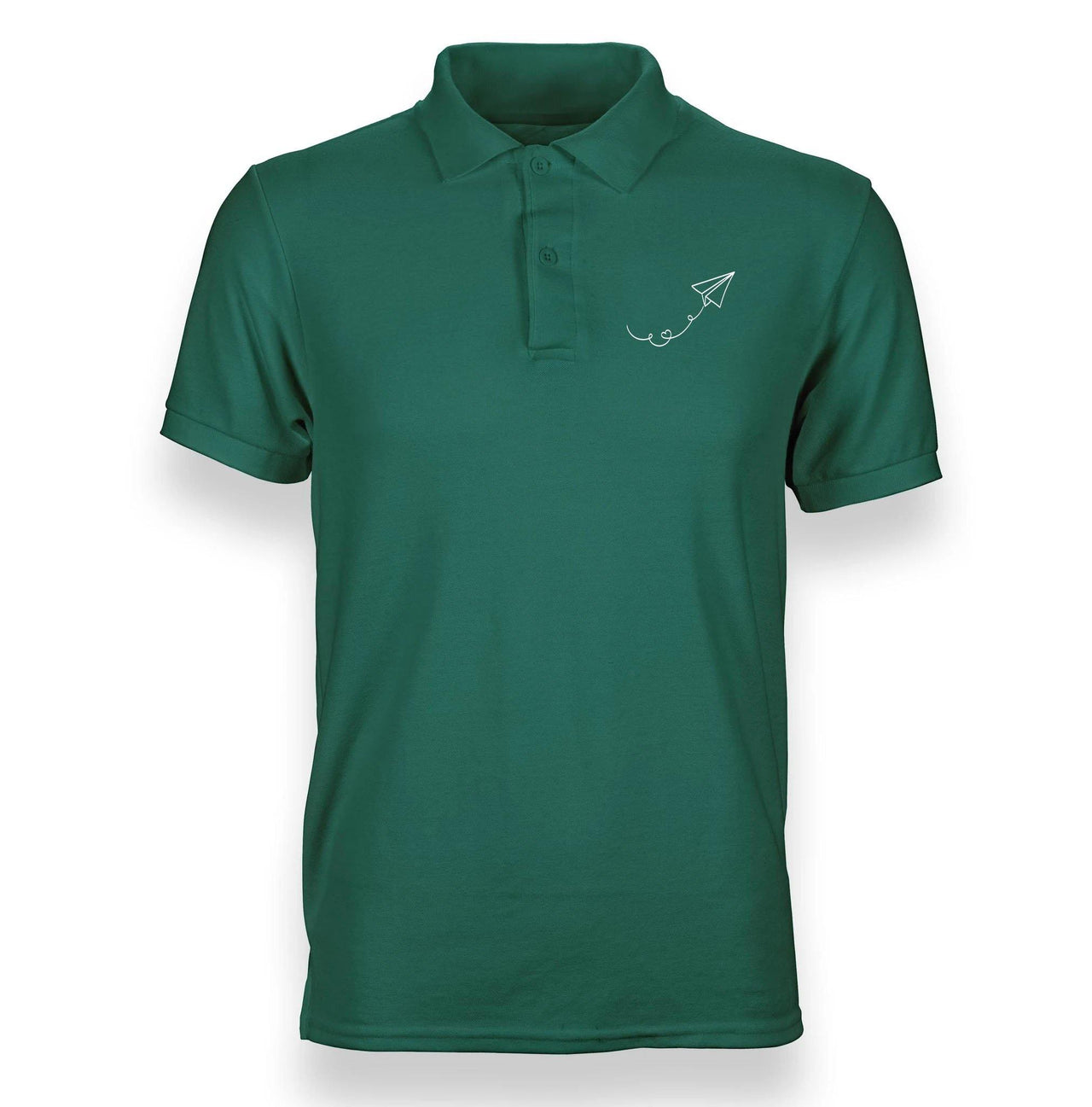 PAPER PLANE FLYING POLO SHIRT THE AV8R