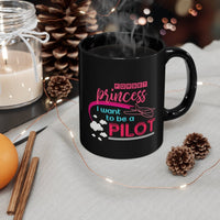 Thumbnail for PRINCESS I WANT TO BE A PILOT DESIGNED - MUG Printify