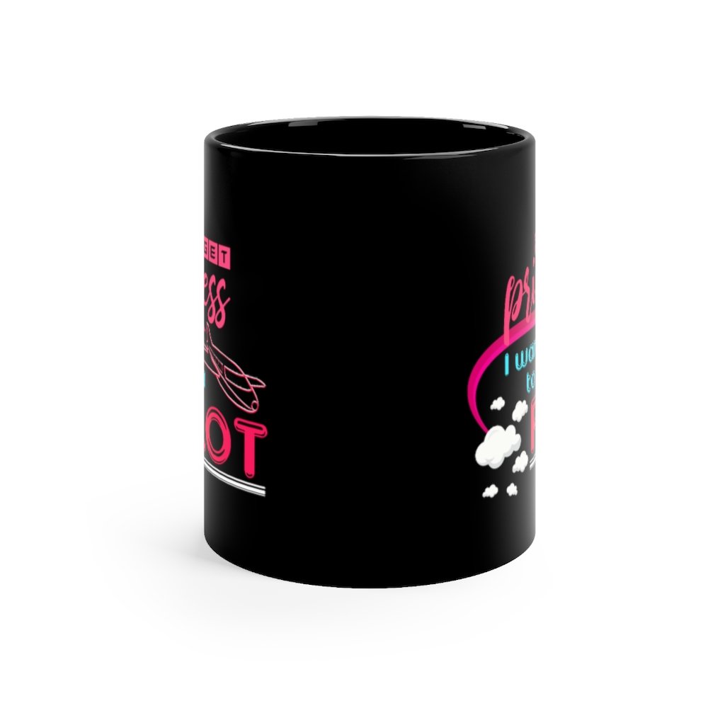 PRINCESS I WANT TO BE A PILOT DESIGNED - MUG Printify