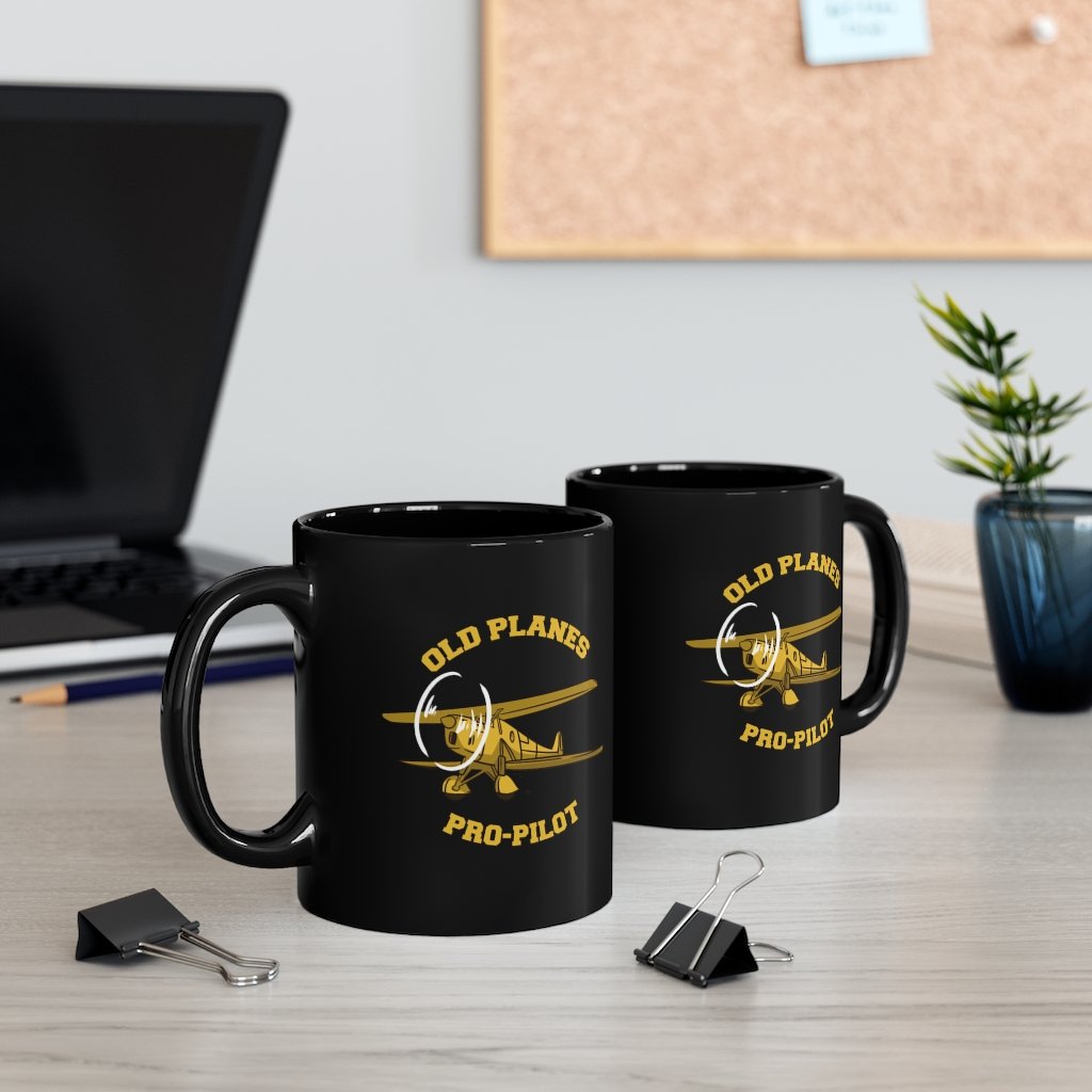 OLD PLANES PRO PILOT DESIGNED - MUG Printify