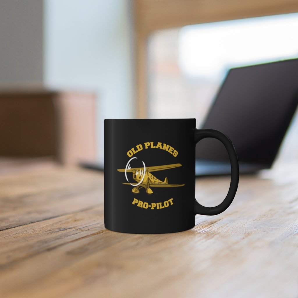 OLD PLANES PRO PILOT DESIGNED - MUG Printify