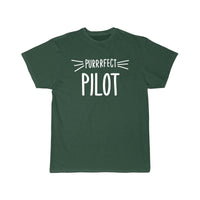 Thumbnail for PILOT GIFT CUTE PERFECT PILOT CAT LOVER DESIGN CLASSIC T-SHIRT THE AV8R