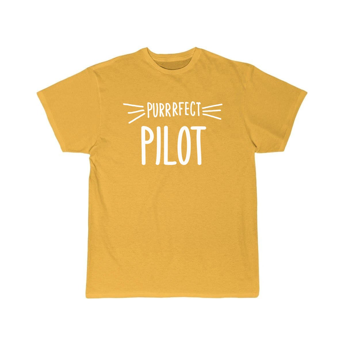 PILOT GIFT CUTE PERFECT PILOT CAT LOVER DESIGN CLASSIC T-SHIRT THE AV8R