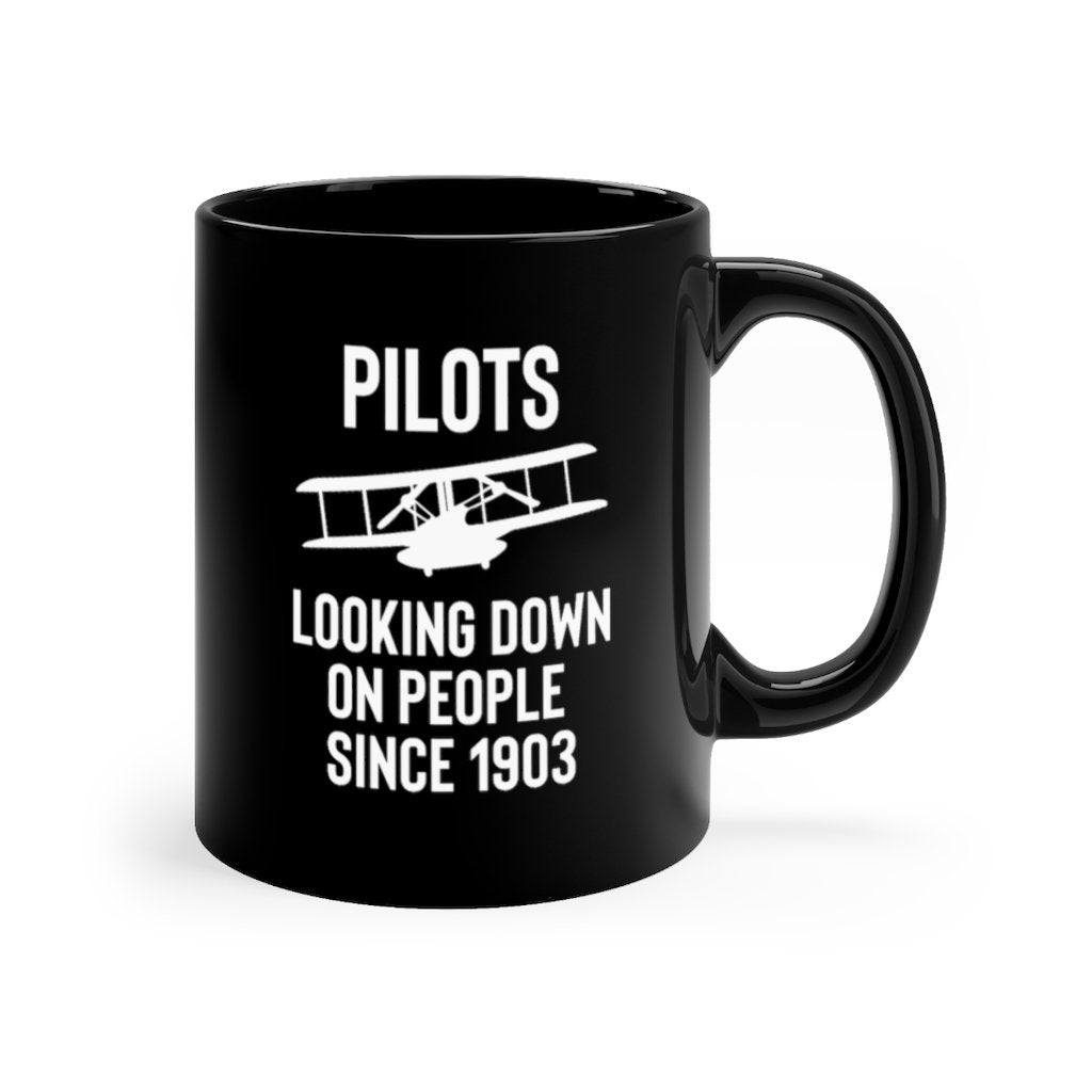 PILOTS LIIKING DOWN ON PELOLE SINCE 1903 DESIGNED - MUG Printify