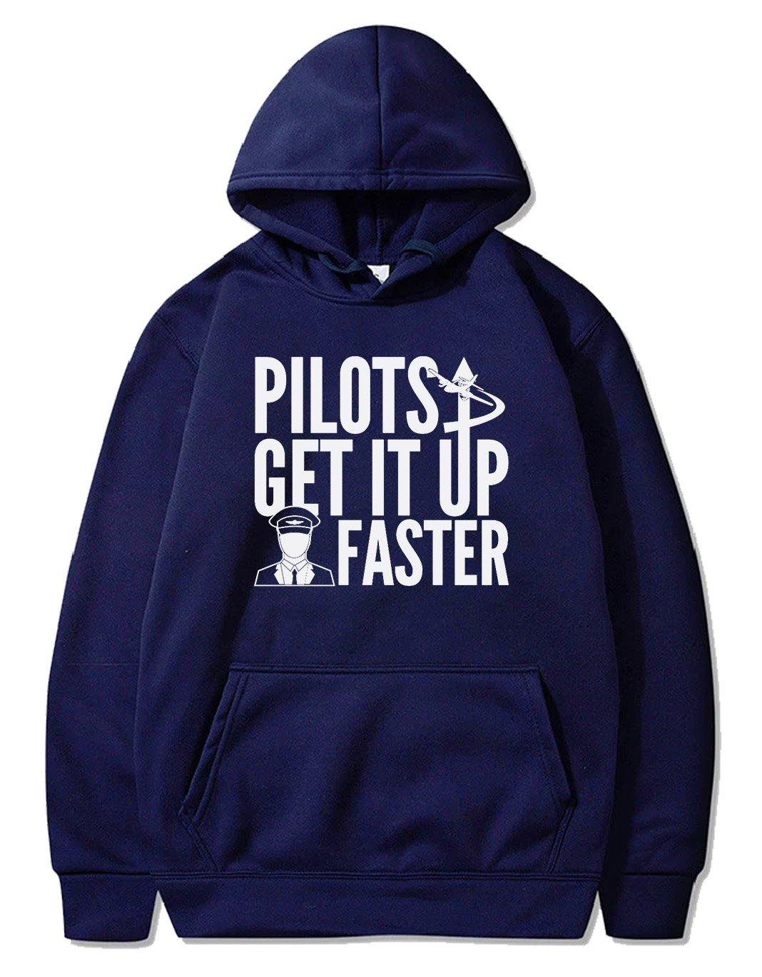 PILOTS GET IT UP FASTER DESIGNED PULLOVER THE AV8R