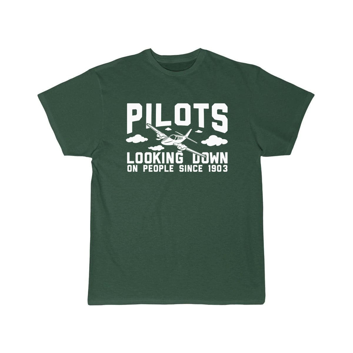 PILOTS LOOKING DOWN ON PEOPLE SINCE 1903 ESSENTIAL T-SHIRT THE AV8R