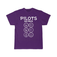 Thumbnail for PILOTS SIXPACK - FUNNY AVIATION QUOTES GIFT CLASSIC T-SHIRT THE AV8R