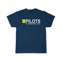 Thumbnail for PILOTS THEY KNOW HOW TO FLY DESIGNED T SHIRT THE AV8R