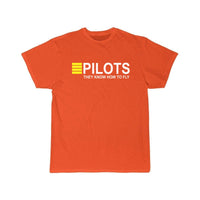 Thumbnail for PILOTS THEY KNOW HOW TO FLY DESIGNED T SHIRT THE AV8R