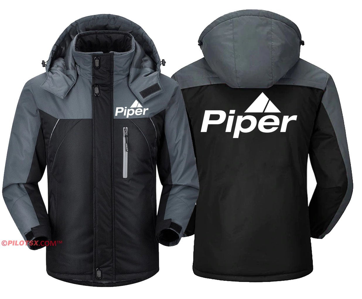 PIPER LOGO DESIGNED WINDBREAKER JACKET THE AV8R