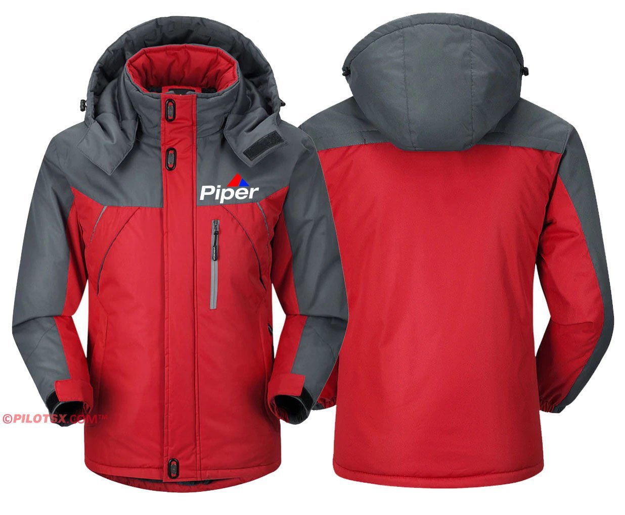 PIPER LOGO DESIGNED WINDBREAKER JACKET THE AV8R