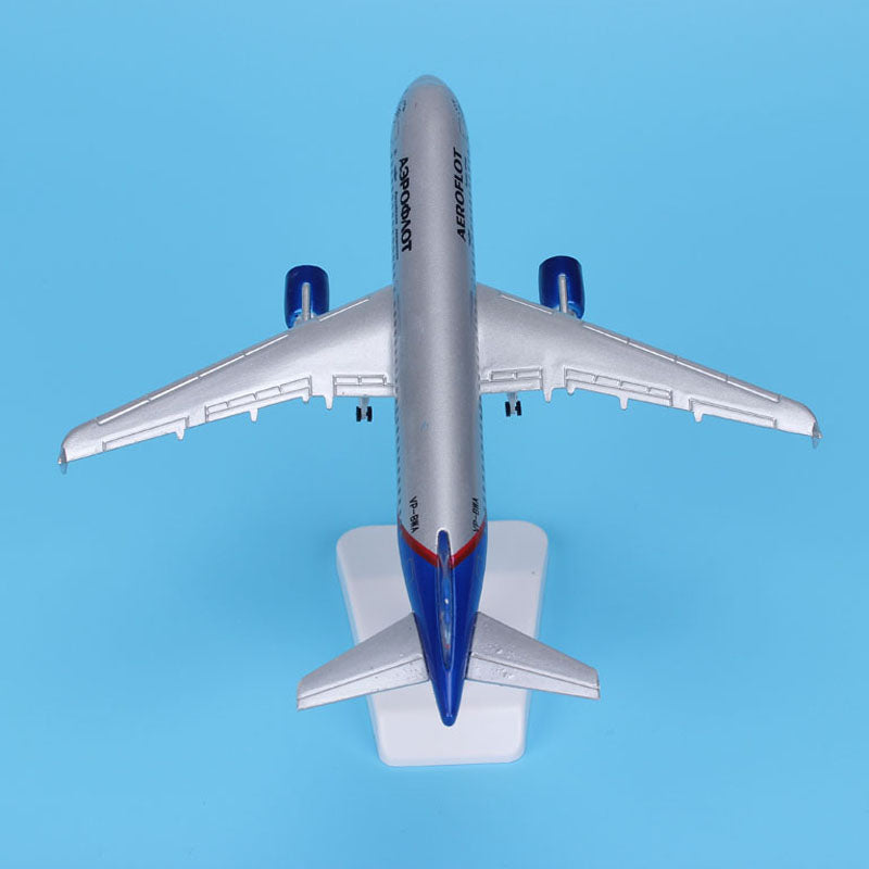 Airplanes 20cm 1:400 Aeroflot Russian A380 Airbus Airplane Model AV8R