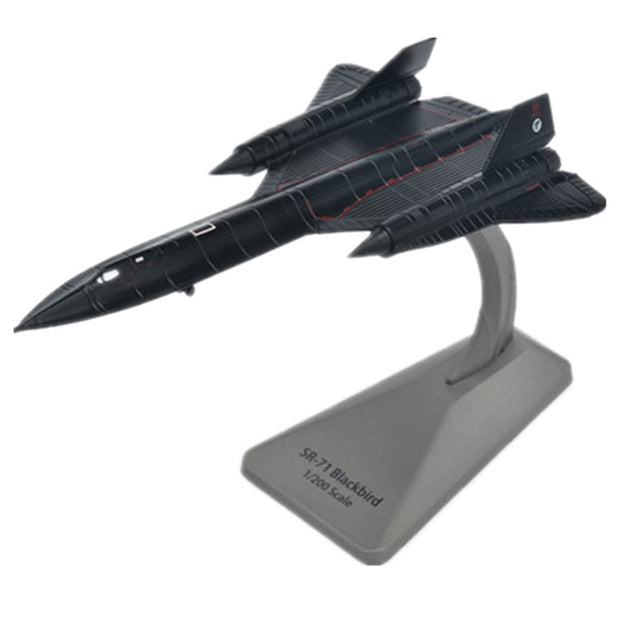 Aircraft Plane model US Air Force SR-71 Blackbird reconnaissance airplane Alloy model SR71 AV8R